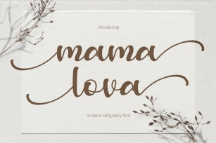 Mama Lova Font Download