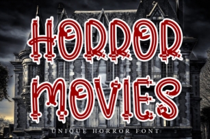Horror Movies Font Download