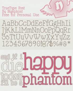 Happy Phantom Font Download