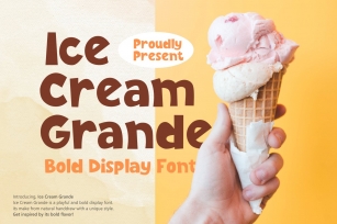 Ice Cream Grande Font Download