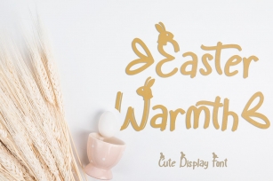Easter Warmth Font Download