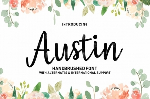 Austin Script Font Download