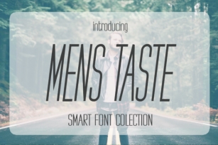 Mens Taste Font Download