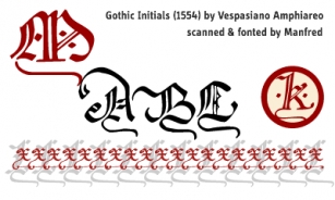 Gothic Majuscles Font Download