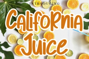 California Juice Font Download