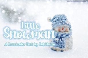 Little Snowman Font Download