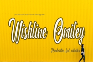 Wishline Omiley Font Download