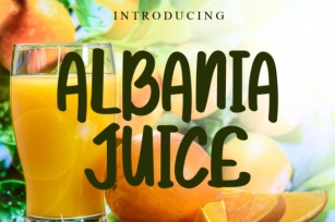 Albania Juice Font Download