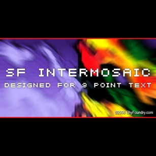 SF Intermosaic Font Download