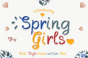 Spring Girls Font Download