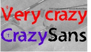 Crazy Crazy Sans Font Download