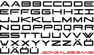 Gonzales Sans Font Download