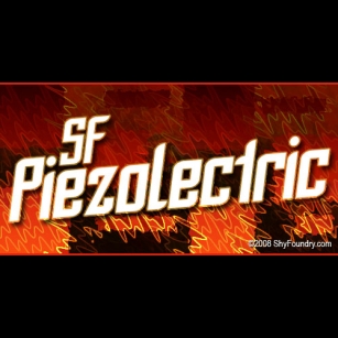 SF Piezolectric Font Download