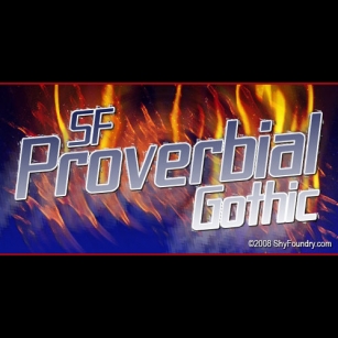 SF Proverbial Gothic Font Download