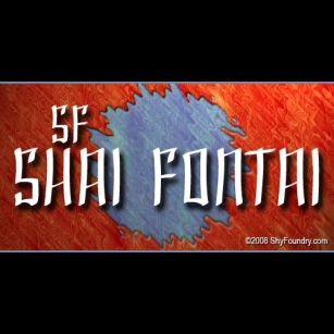 SF Shai Fontai Font Download
