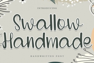Swallow Handmade Font Download
