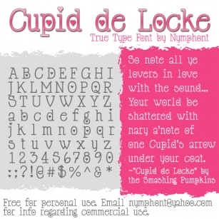 Cupid de Locke Font Download