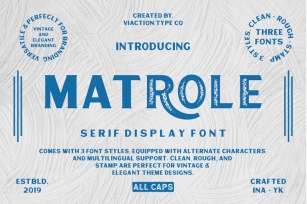 Matrole Font Download
