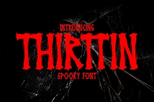THIRTTIN Font Download