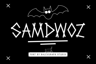 Samdwoz Graffiti Typeface Font Download
