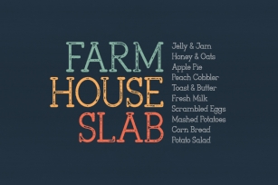 Rust & Nails Vintage Farmhouse Slab Font Download