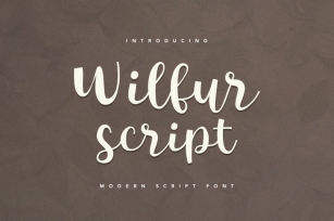 Wilfur Script Font Download