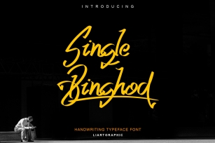 Single binghod Font Download