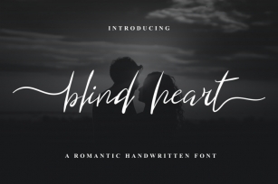 blind heart Font Download