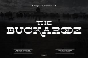 The BUCKAROOZ Font Download