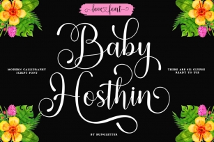 Baby Hosthin Font Download
