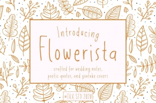 Flowerista Font Download