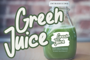 Green Juice Font Download