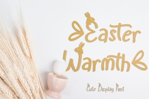 Easter Warmth Font Download