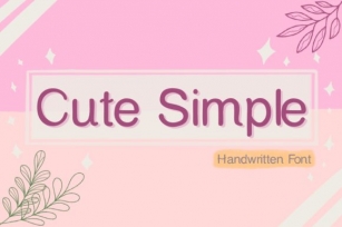 Cute Simple Font Download