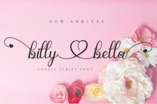 Billy Bella Font Download