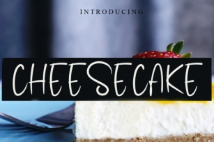 Cheesecake Font Download