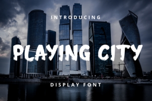 Playing City Font Download