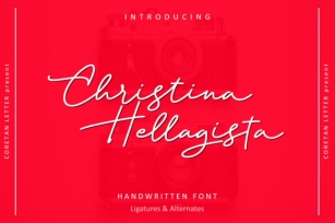 Christina Hellagista Font Download