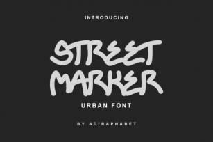 Street Marker Font Download