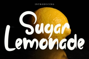 Sugar Lemonade Font Download