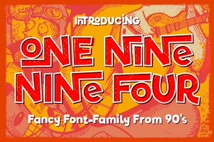 One Nine Nine Four Font Download