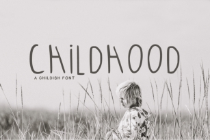 Childhood  Font Font Download