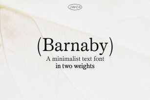 Barnaby Font Download