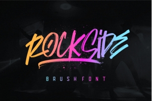 Rockside Brush Font Download