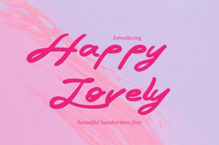 Happy Lovely Font Download