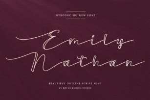Emily Nathan Font Download