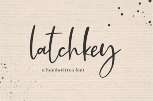 Latchkey Font Download