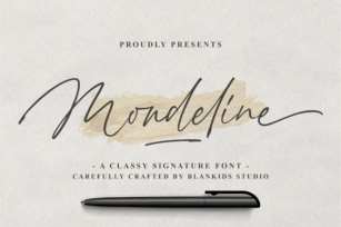 Mondeline Font Download