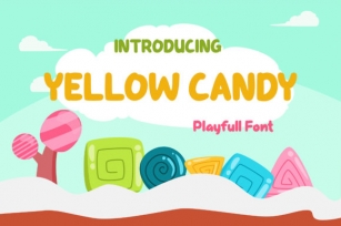 Yellow Candy Font Download