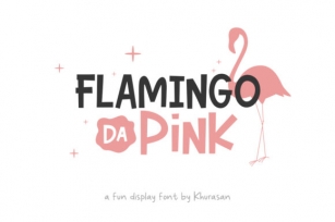 Flamingo Da Pink Font Download
